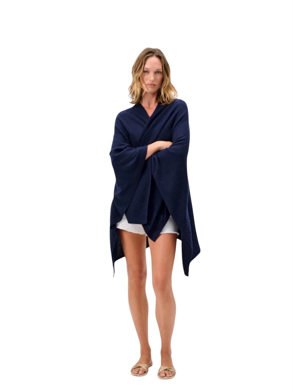 NWT johnnie-O Louisa Cashmere Blend Wrap - One Size